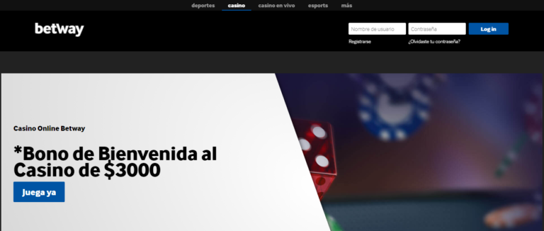betway casino online slots